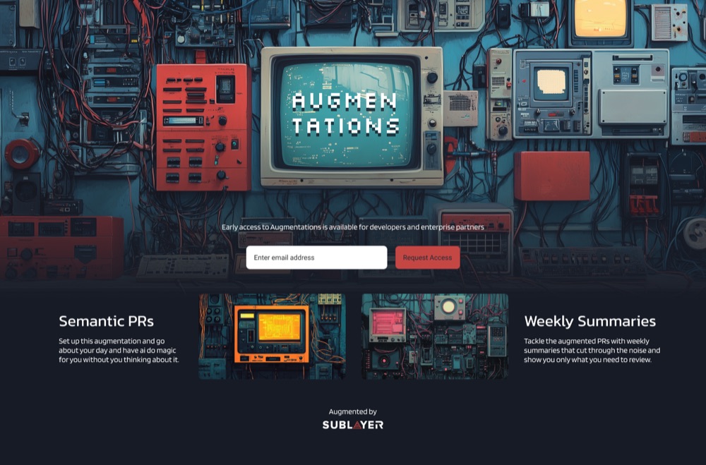 Landing page direction with a CRT centered in a wall of test equipment