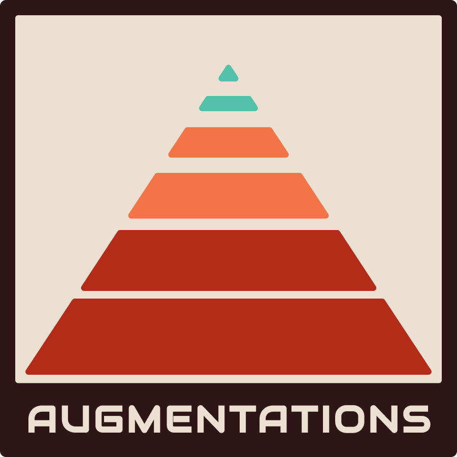 Second logo draft, the bars formed into a pyramid