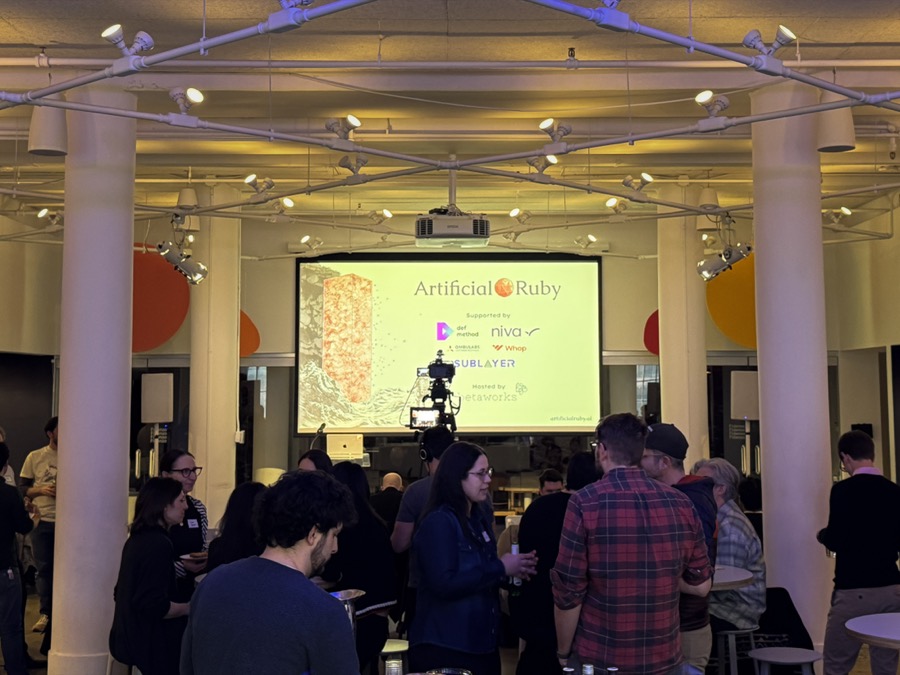 A packed Artificial Ruby meetup at betaworks