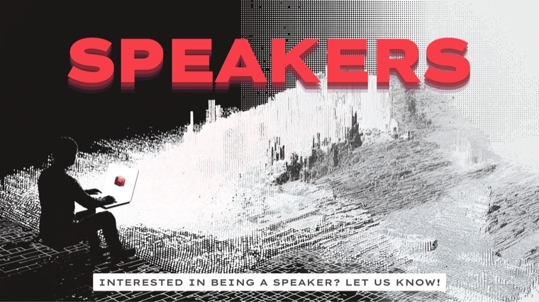 Speaker introduction slide