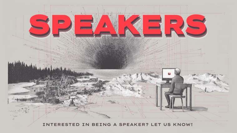 Speaker introduction slide