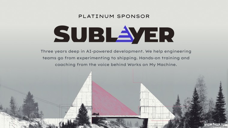 Sponsor thank-you slide