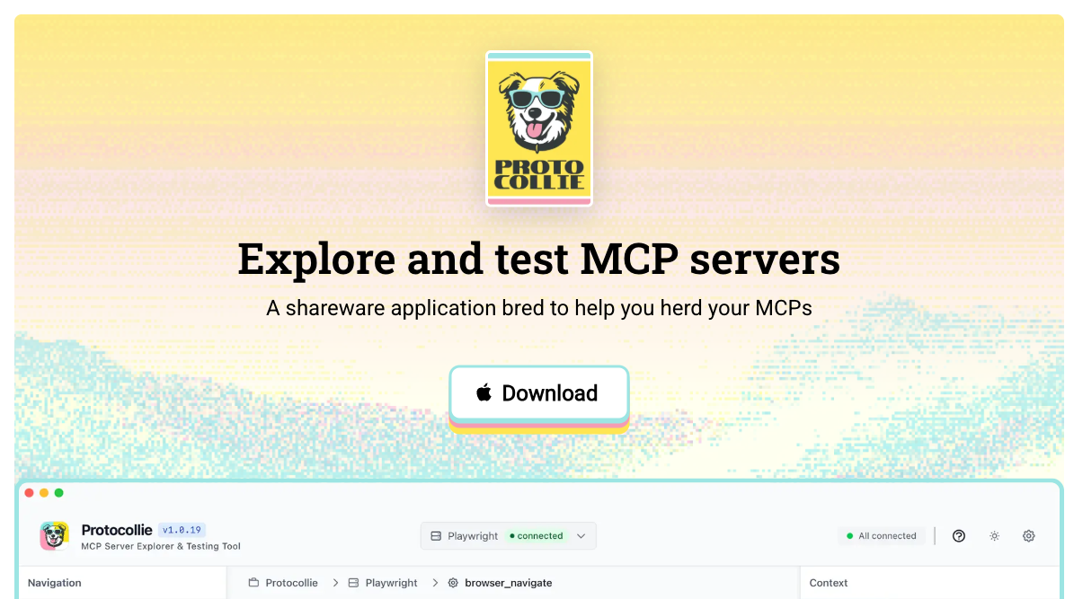 Protocollie marketing site